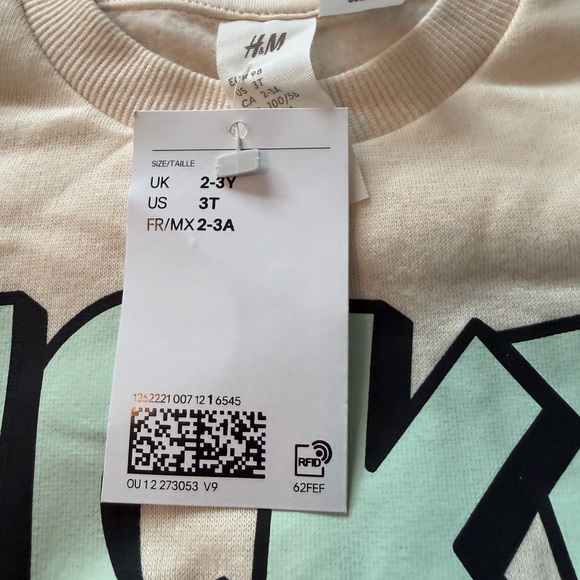 H&M Mickey sweatshirt set 3T nwt 2 sets - Picture 3 of 6